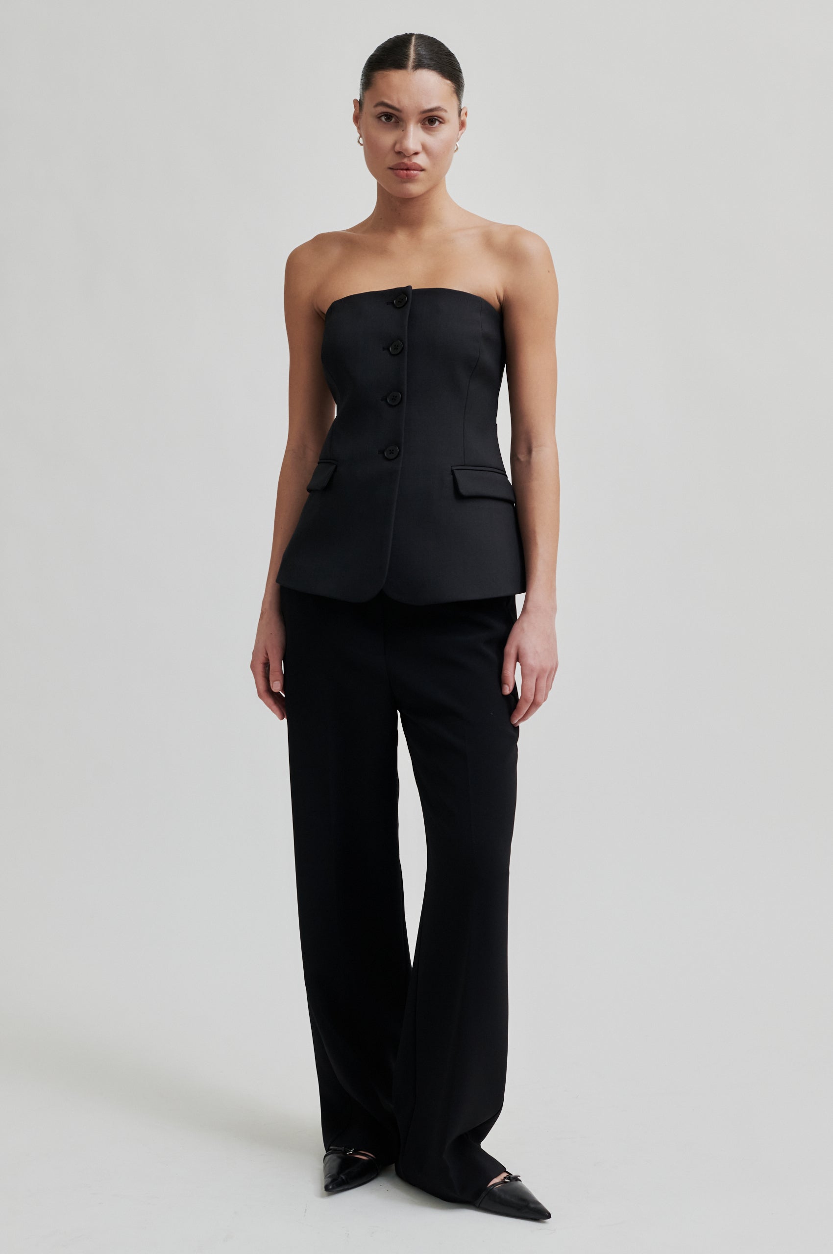 Fique Classic bukser - sort